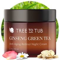 Ginseng & Green Tea Anti-Aging Retinol Night Cream