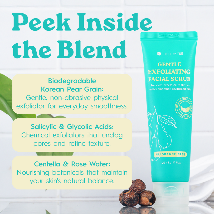 Gentle Exfoliating Face Wash & Cleanser