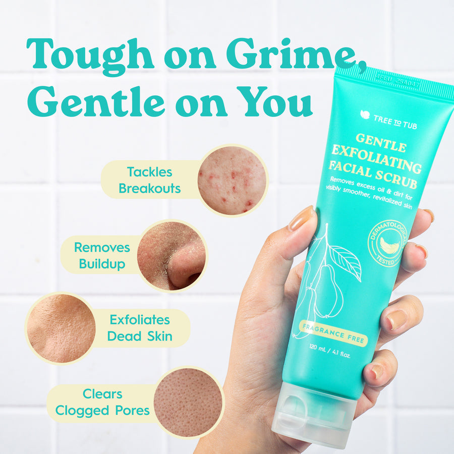 Gentle Exfoliating Face Wash & Cleanser