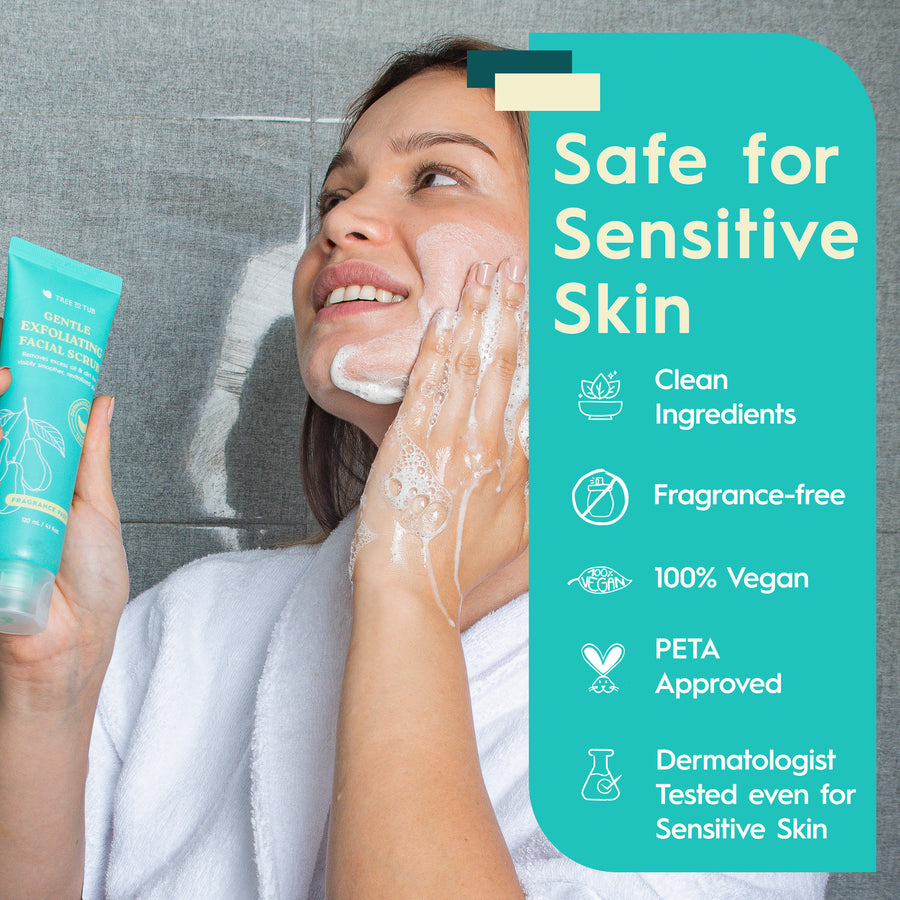 Gentle Exfoliating Face Wash & Cleanser