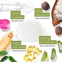 Daily Deep Hydration Ginseng Green Tea Moisturizer for Face