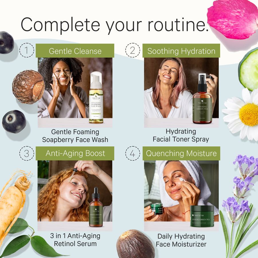 Daily Deep Hydration Ginseng Green Tea Moisturizer for Face