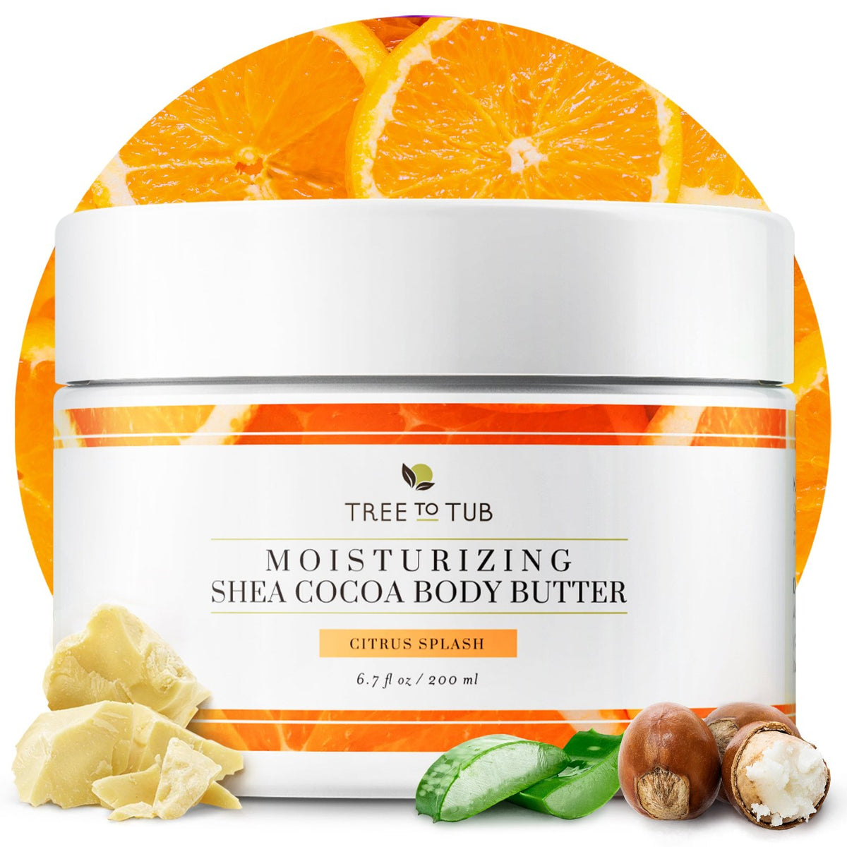 Cocoa & Shea Body Butter for Sensitive Skin | Tree to Tub – Tree