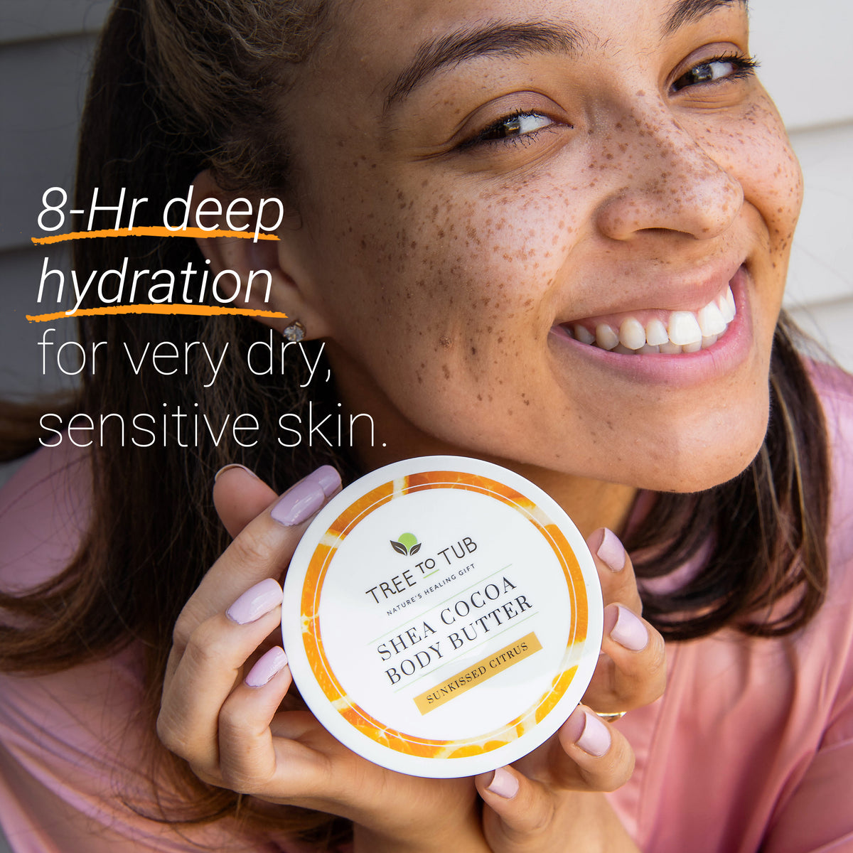 Cocoa & Shea Body Butter for Sensitive Skin | Tree to Tub – Tree