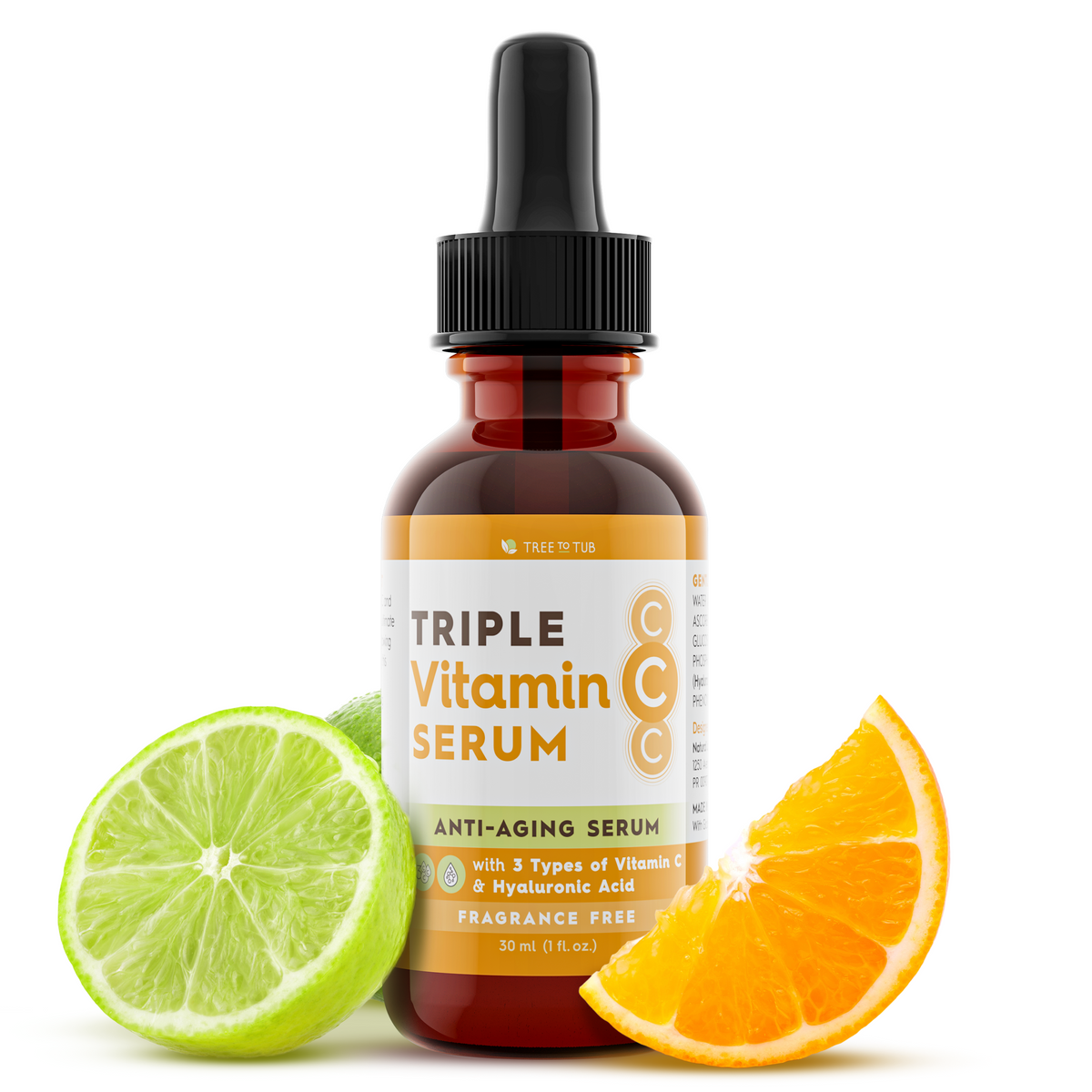 Triple Vitamin C Serum for Sensitive Skin | Tree to Tub – Tree To Tub