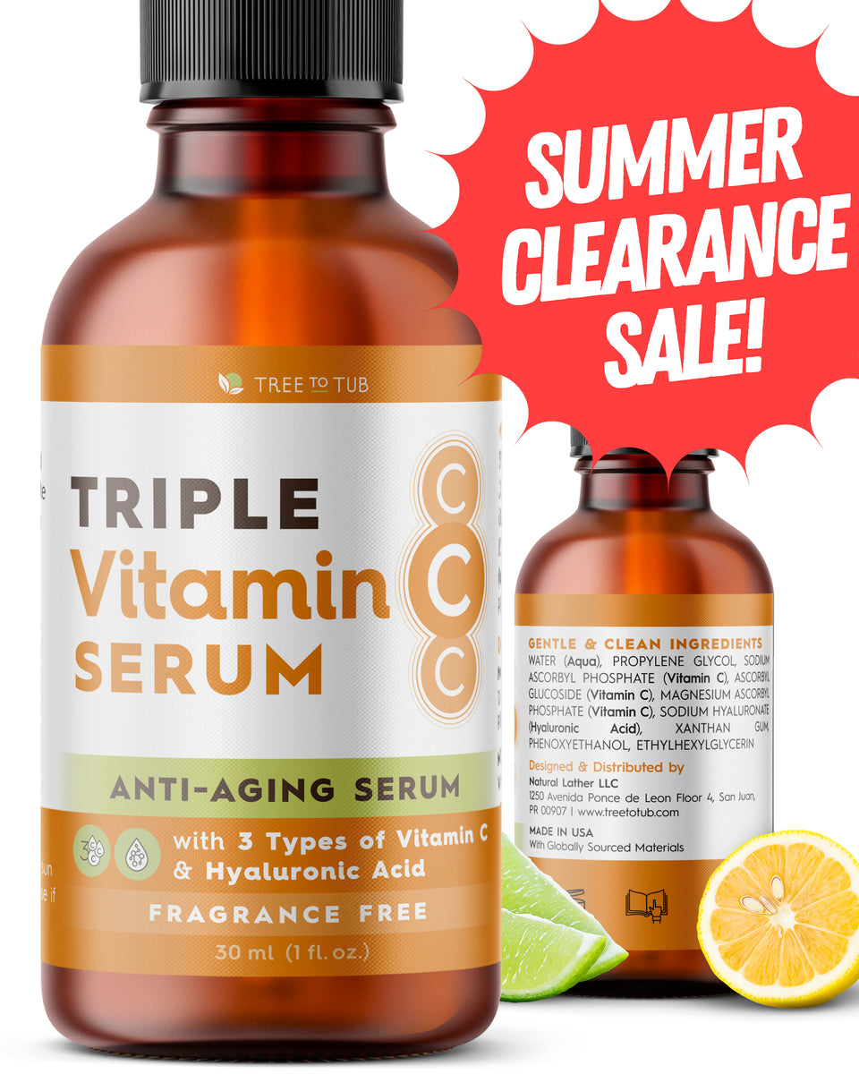 Triple Vitamin C Serum for Sensitive Skin | Tree to Tub – Tree To Tub