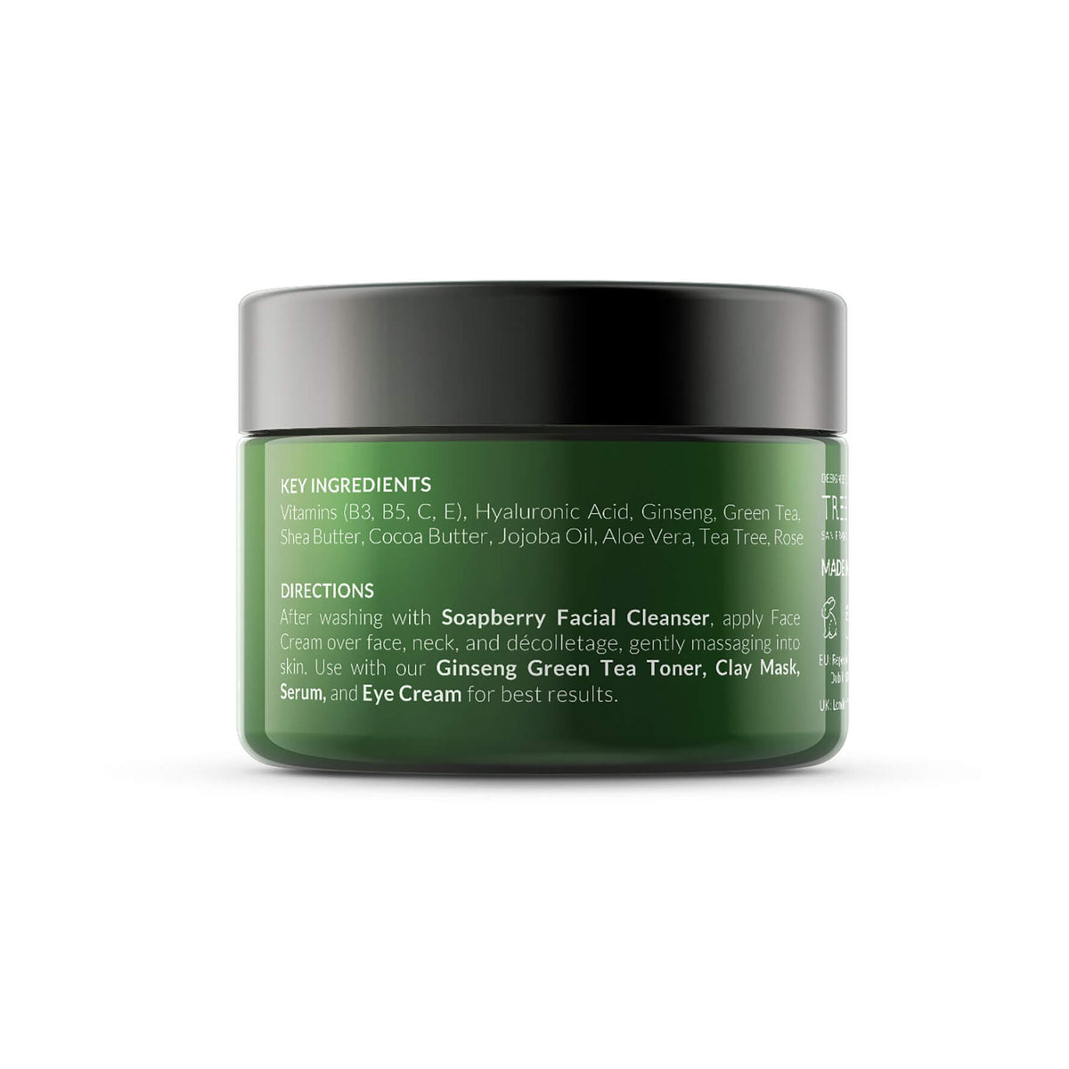 Ginseng Green Tea Mositurizer for Face Tree to Tub Tree To Tub