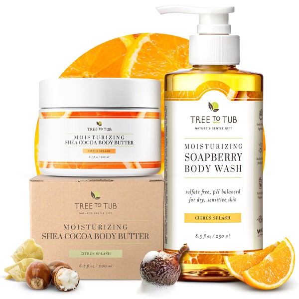 Brightening Vitamin C Body Care Combo for Sensitive Skin