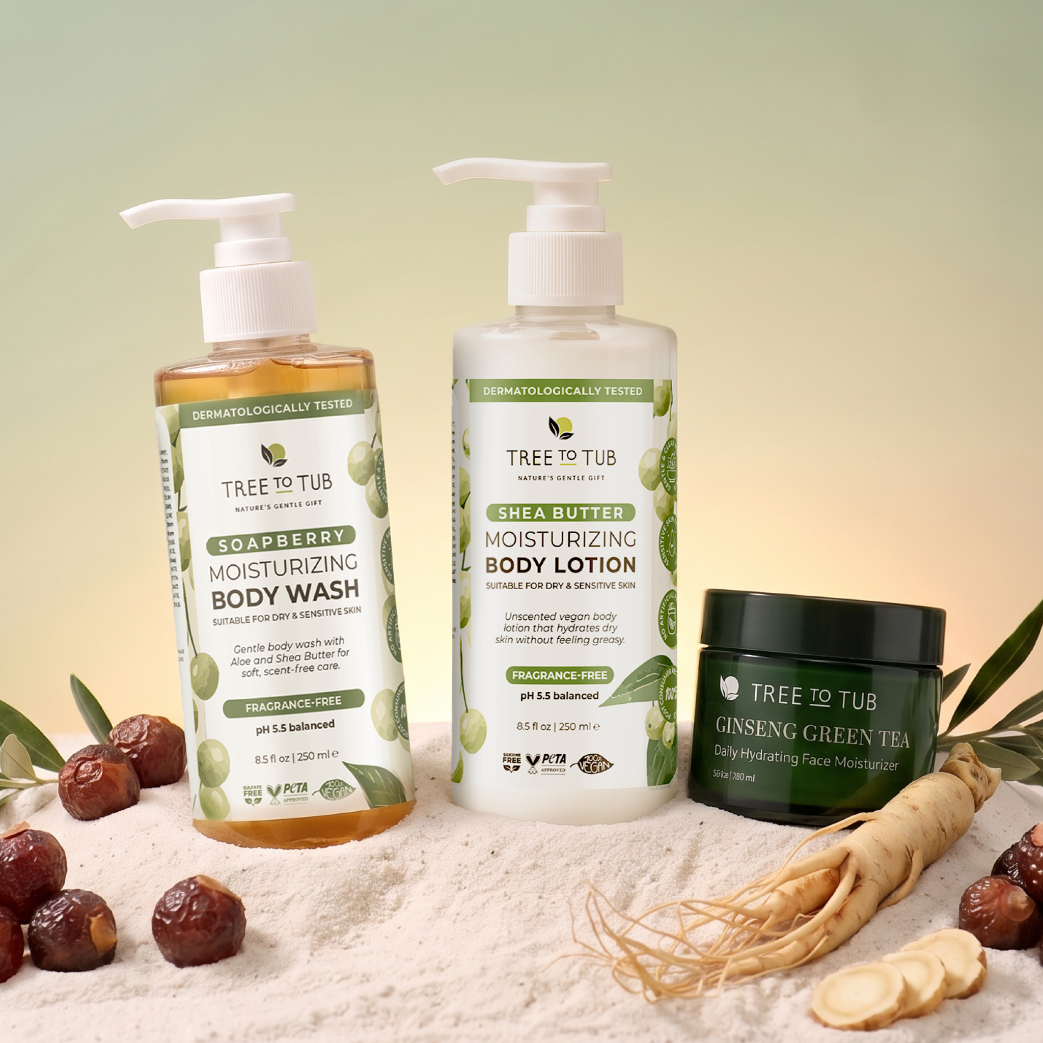 Everyday Face + Body Essentials Set