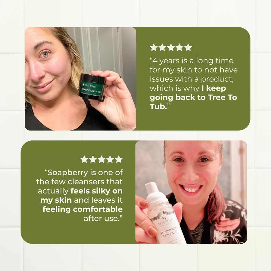Soapberry Calm Skin Reset: Sensitive Face