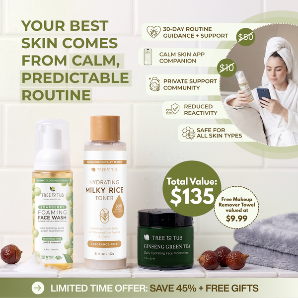 Soapberry Calm Skin Reset: Sensitive Face
