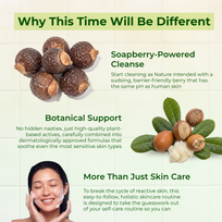 Soapberry Calm Skin Reset: Face & Body
