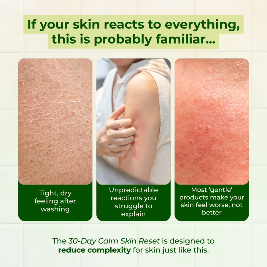Soapberry Calm Skin Reset: Face & Body