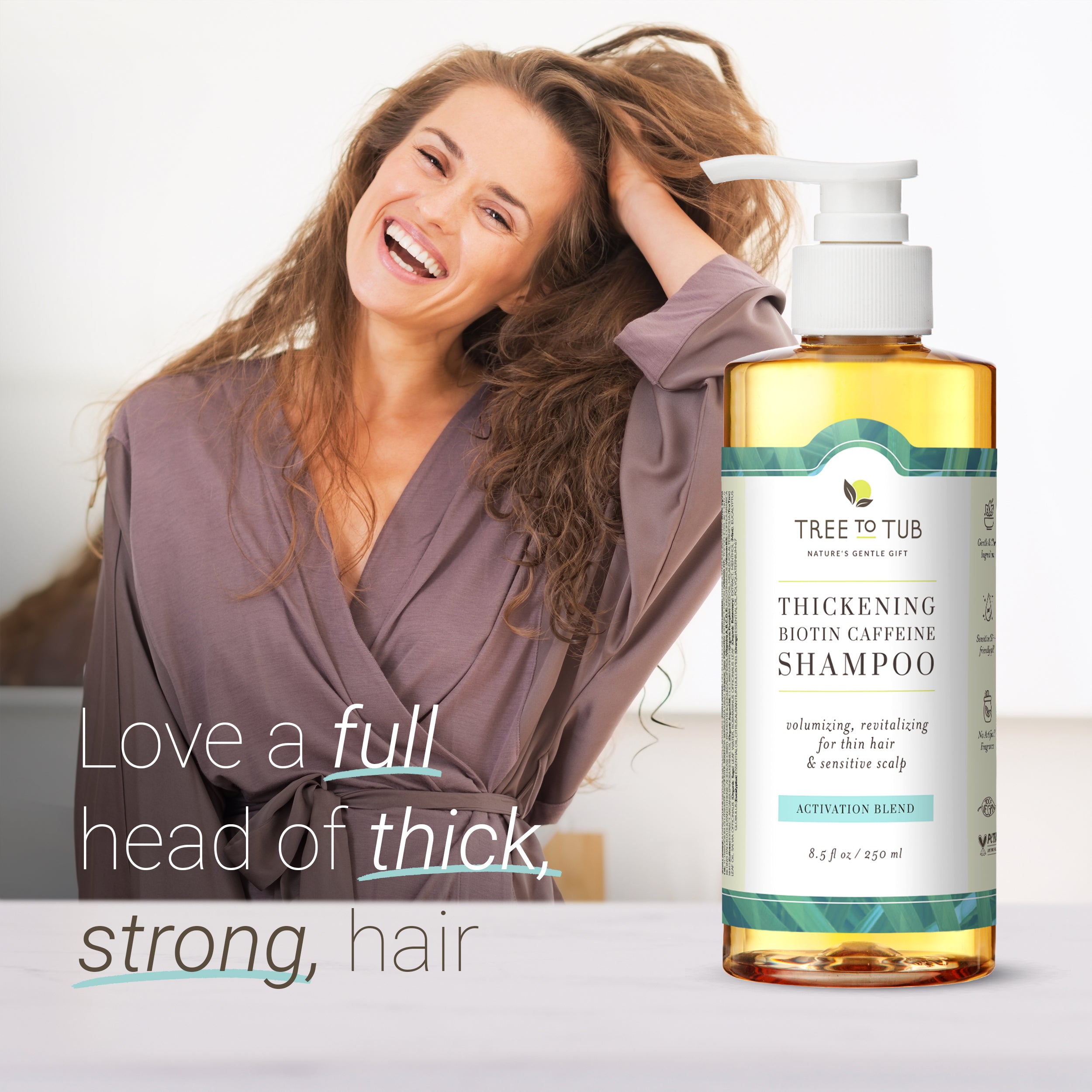 Soapberry Shampoo with Caffeine and Biotin | Tree to Tub – Tree To Tub