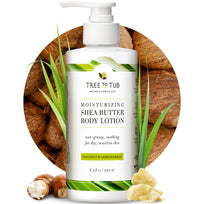 Soothing Lemongrass & Coconut Lotion for Sensitive Skin