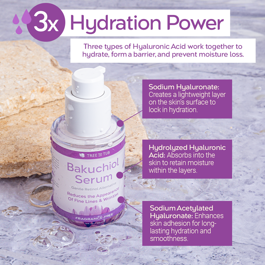 Bakuchiol Serum – Tree To Tub - Main Image