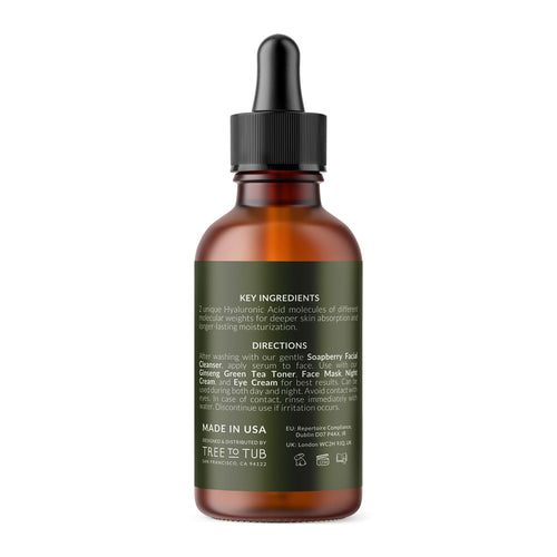 Low + High Molecular Weight Hyaluronic Acid Serum – Tree To Tub
