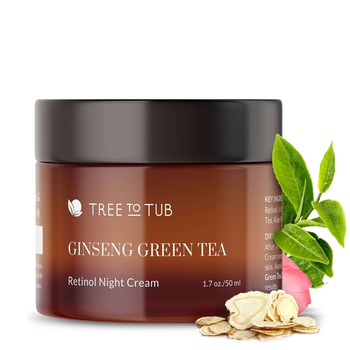 Dual Ginseng Green Tea Creams with Retinol Tree to Tub Tree To Tub
